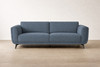 Aubery 3 Seater Sofa in Blue Fabric