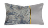 Grey Fern Rectangular Cushion - 30 x 50cm