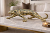 Leopard Stalking Statue - 98 x 25 x 24cm