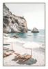 Coastal Cove I Print on Canvas - 62.5 x 92.5 x 4.5cm