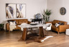 Melody Dining Table with Marcie Chairs & Marcus Sofa