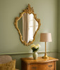 Parisian Mirror with Antique Gold Frame - 104 x 68 x 9cm