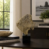 Gold Fish Large Metal & Glass Sculpture
