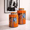 Gallop Large & Small Ceramic Canisters