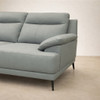 Tuscany LHF Chaise Lounge in Blue Grey Leather