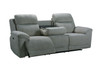 Matthew 3 Seater Electronic Recliner in Dark Grey Fabric