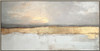 Faraway Print on Canvas with Champagne Frame - 142.5 x 72.5 x 4.5cm