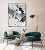 Untangled Print with Black Aluminium Frame - 100 x 130cm