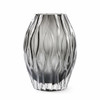 Gina Small Glass Vases in Transparent Grey