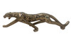 Leopard Running Statue in Bronze Finish - 67(W) x 14(D) x 14(H)cm