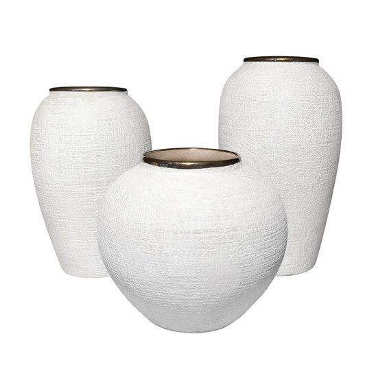 Tessa Ceramic Vases in 3 Sizes