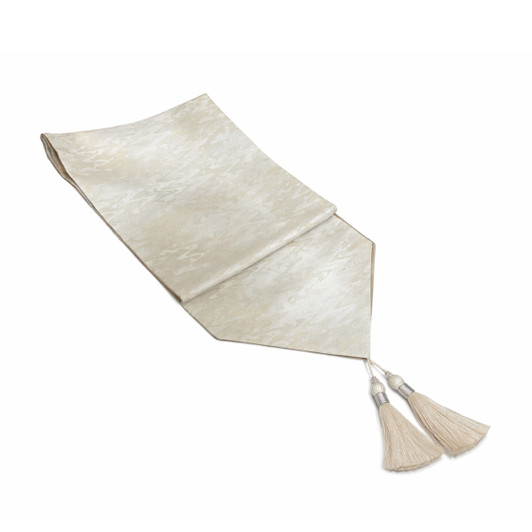 Safa Ivory Table Runner - 32.5 x 210cm