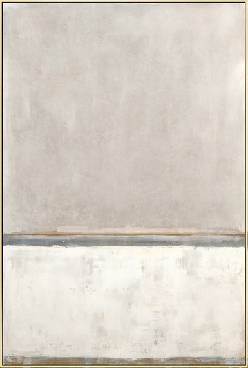 Clarify Print on Canvas with Champagne Frame - 102.5 x 152.5 x 4.5cm