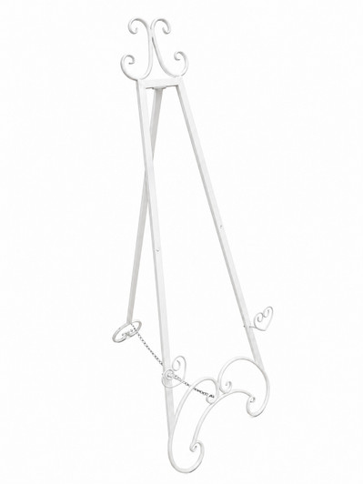 White Metal Easel - 42 x 122cm