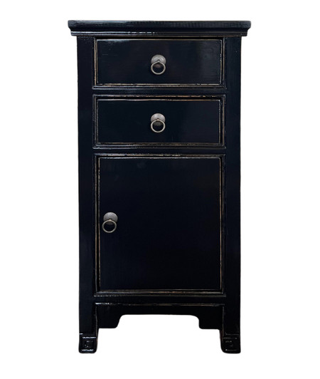 BF-60482 - Handcrafted Chinese Cabinet in Black