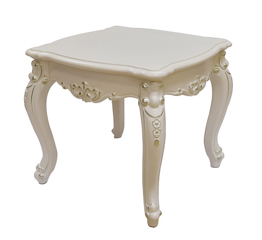 Helene Lamp Table in White