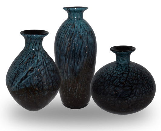 Celeste Decorative Glass Vases