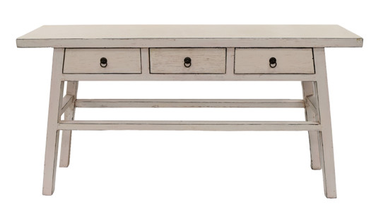 BF-60133 - Handcrafted Chinese Cabinet in High Gloss White