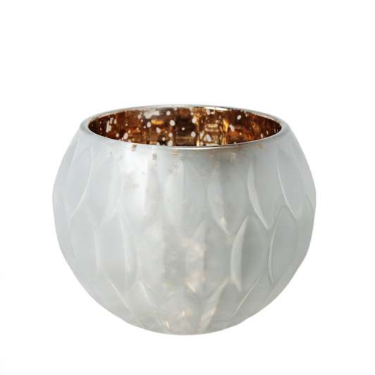 Mercury Glass Candleholder