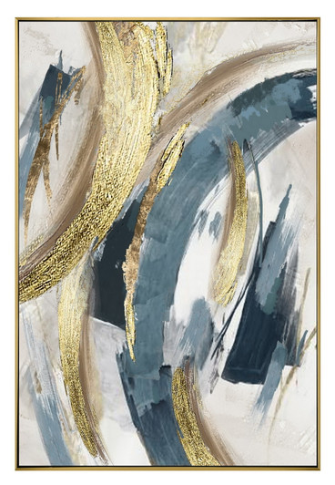 Intent I Hand Painted Oil on Canvas