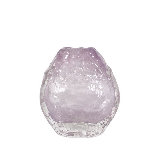 Lisa Small Glass Vase - 16 x 6.5 x 18cm