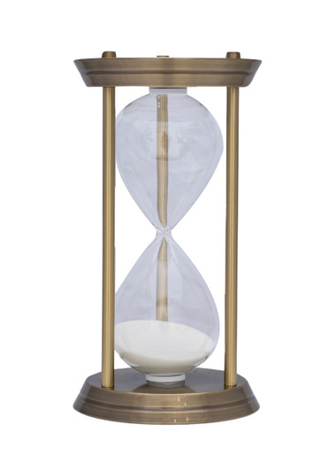Time Flies Hourglass - 17 x 17 x 32cm