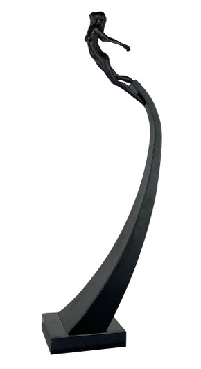 Grace Black Resin Sculpture