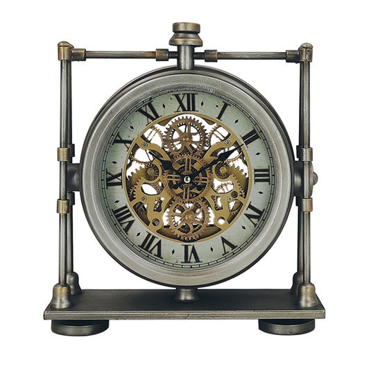Framed Time Metal Clock