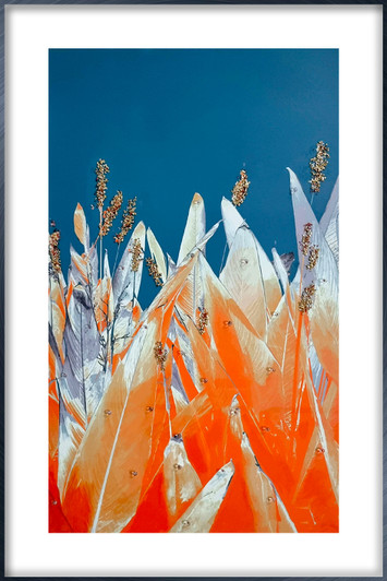 Earth to Sky Contemporary Artwork 80 x 120cm