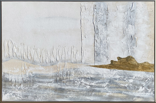 Away Hand Painted Oil on Canvas - 152.5 x 102.5 x 4.5cm