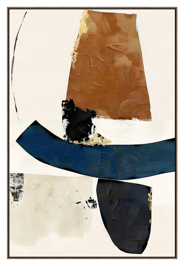 Boldly II Print on Canvas - 82.5 x 122.5 x 4.5cm