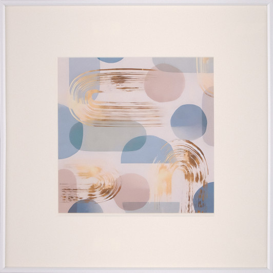 Bubbles I Framed Print - 50 x 50cm