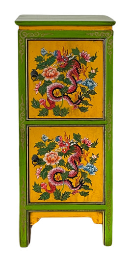 BF009 - 2 Door Hand Painted Cabinet