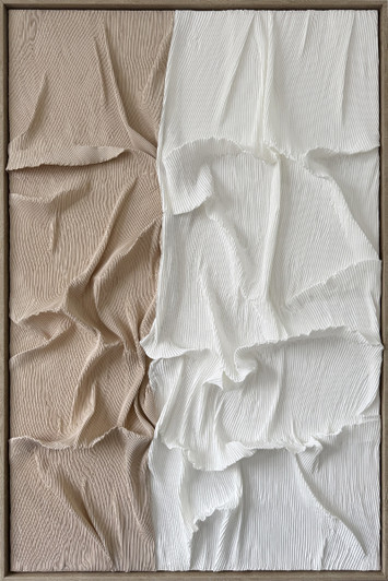 Waves of Thought Mixed Media Canvas Artwork - 80 x 120cm