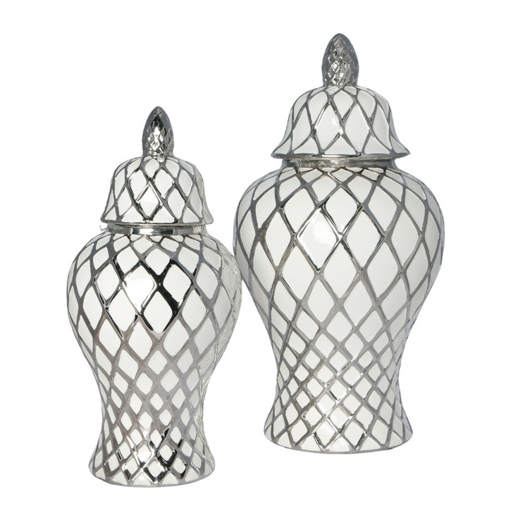 Olympia Short & Tall Porcelain Canisters