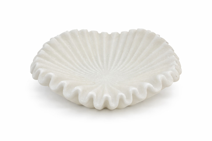 Rippled Resin Bowl - 48 x 48 x 19cm