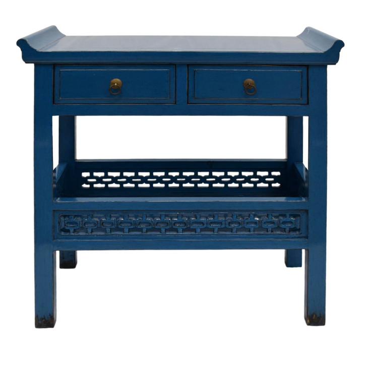 J301 - Handcrafted Chinese Cabinet in Blue