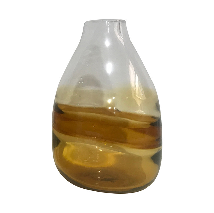 Nicole Small Glass Vase - 18 x 18 x 29cm
