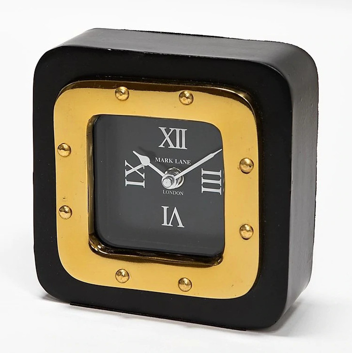 Retro Desk Clock - 17.5(W) x 6(D) x 17.5(H)cm