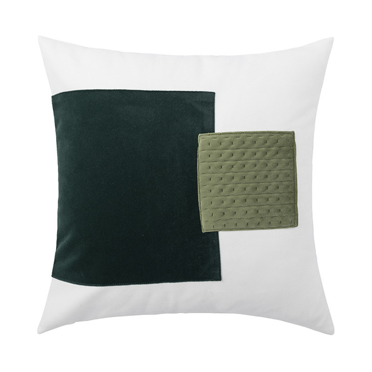 Olive Square Cushion - 45 x 45cm