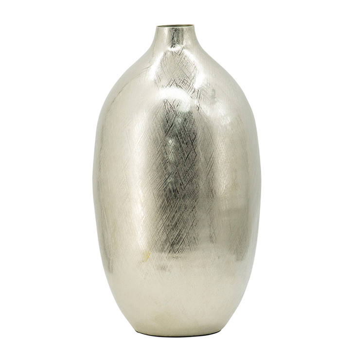 Aluminium Vase Silver