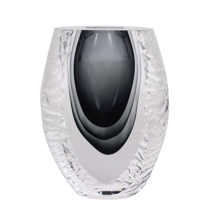 Munaro Medium Glass Vase - 14.5 x 7.5 x 20.5cm