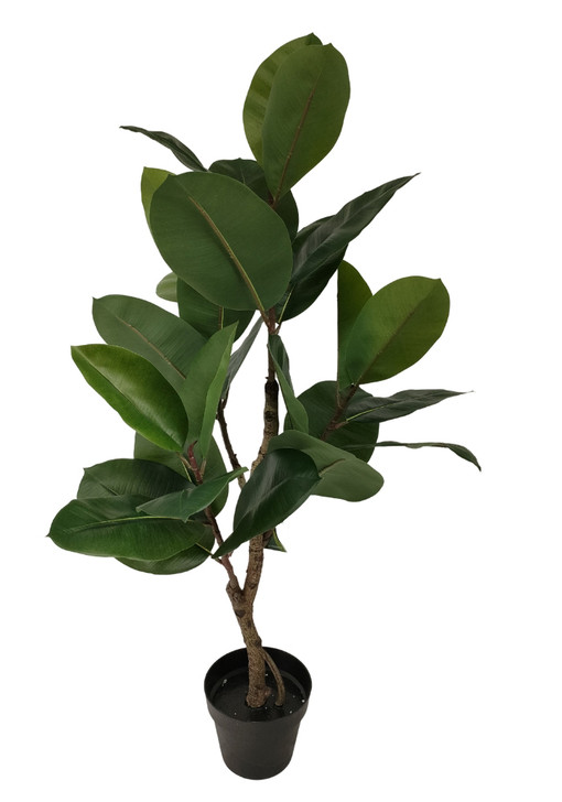 Artificial Ficus Elastica Plant 110cm
