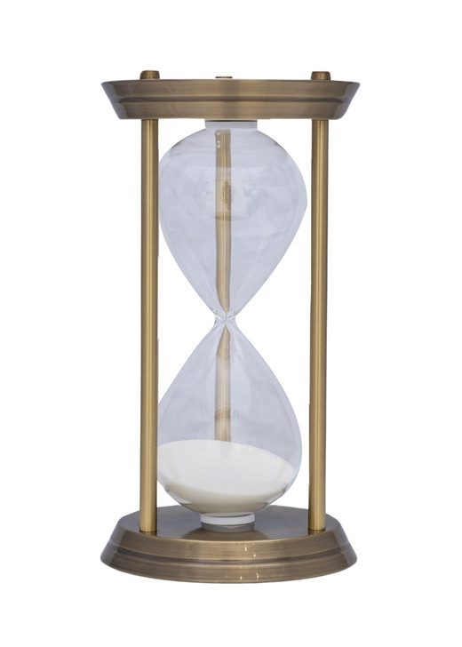 Time Flies Hourglass - 17 x 17 x 32cm