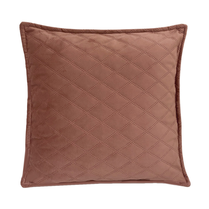 Amelia Soft Pink Velvet Cushion