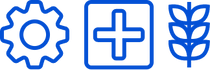 gear plus icon