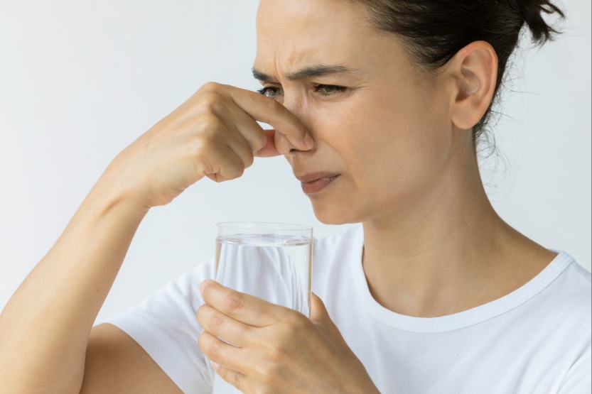 Why does my tap water smell funny?