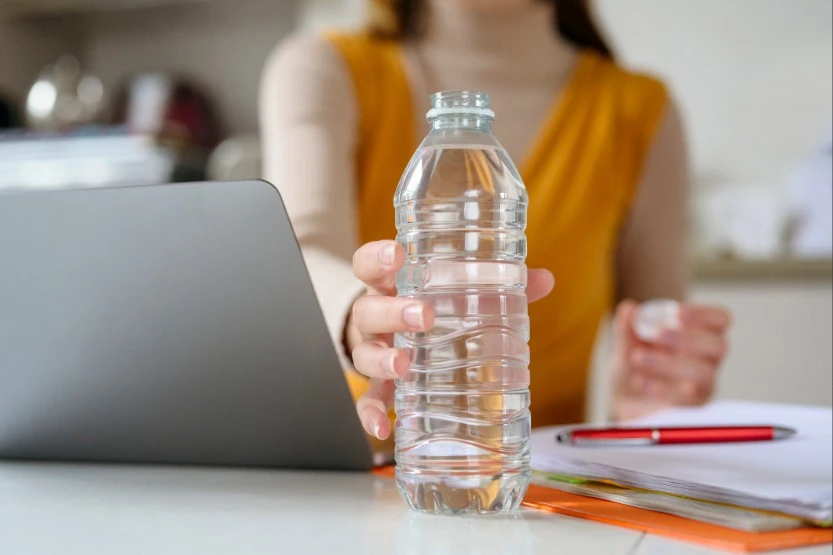 ​Bottled water drinkers ingest twice as many microplastics