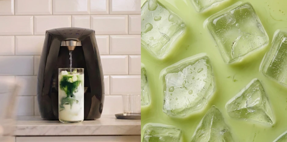 Recipe of the month: Iced Matcha Latte with Whipped Cream
