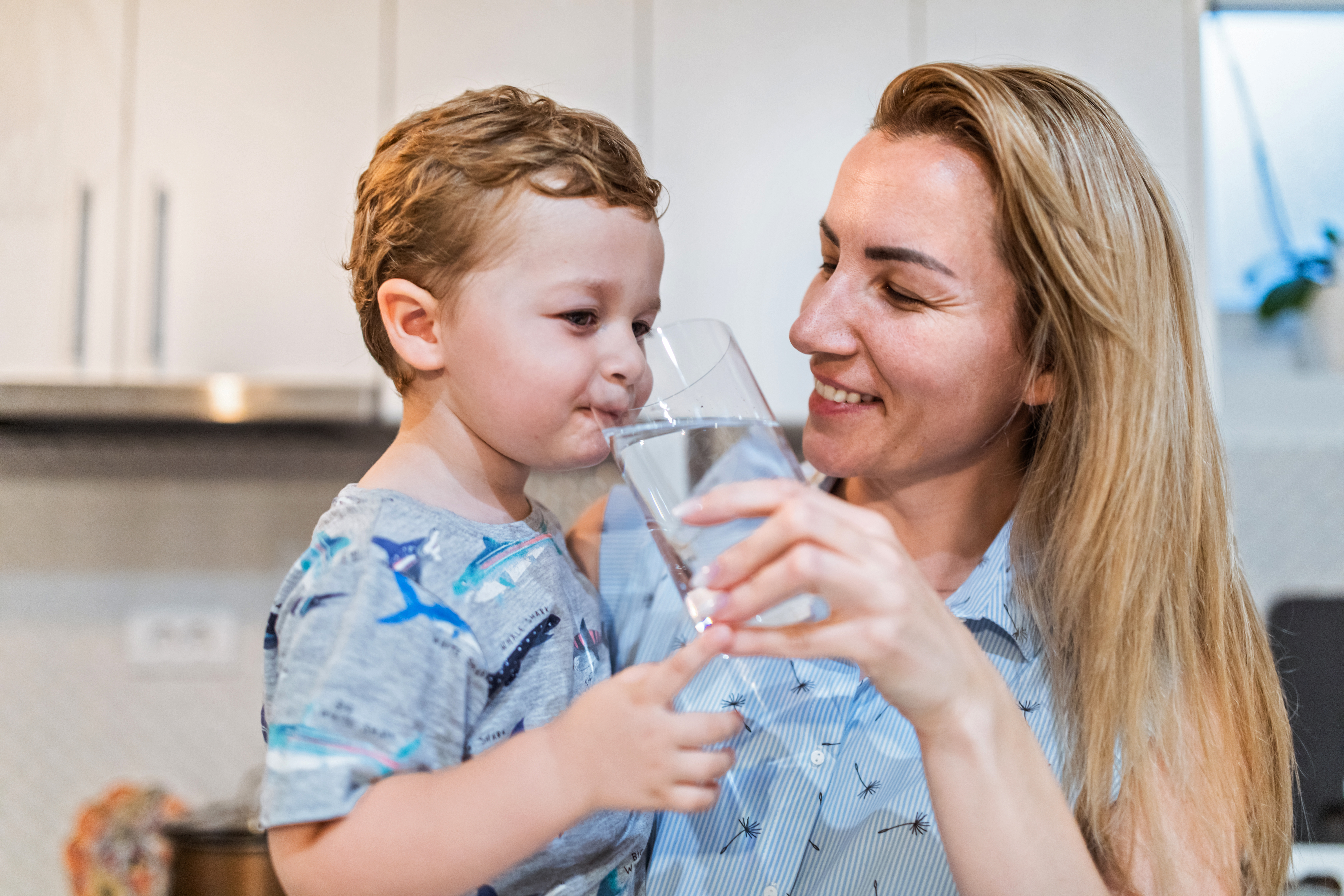 Families with Our Taap say they drink more water and feel healthier
